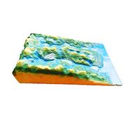 SdaryWare Modello di Studio per l'insegnamento della Geografia con dimostrazione di Acqua Corrente Modello geografico per l'insegnamento della Geografia con dimostrazione di Acqua corre