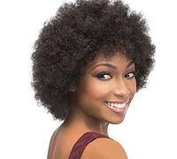 SdaryWare Parrucche Corte alla Moda da Donna, Taglio Corto Nero Pixie, Sintetiche Resistenti al Calore, comode e Traspiranti, Adatte per Incontri quotidiani, Nere, 8 Pollici (Nero-8in)