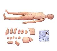 SdaryWare Simulatore di manichino per la Cura del paziente Multifunzionale a grandezza Naturale da 170 cm, Modello anatomico Umano per Infermieristica, Formazione Medica e Forniture mediche.