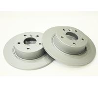 Disco freno ATE 24.0113-0197.1 posteriore, pieno, 1 Pezzo