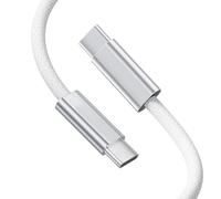 SDBAUX Cavo di ricarica da USB C a USB C, 1 m, PD 3.0 per telefono, Galaxy S26 S25, iPad, MacBook Air/Pro, Switch