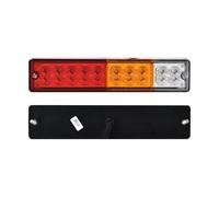 SDCDKLPEPT 2 Pezzi Fanale Posteriore Per Rimorchio 12/24 V 20 LED Per Auto Camion Rimorchio Fanale Posteriore Freno Stop Indicatore Di Direzione Retromarcia Spia Indicatore Fanali posteriori(24v)