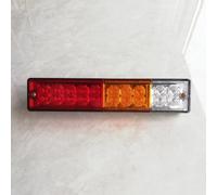 SDCDKLPEPT 2 Pezzi Per Rimorchio 12V 24V LED Faro Posteriore Carrello Elevatore Fanale Trattore Lampada Di Carico Retromarcia Freno Indicatore Direzione Fanali posteriori