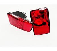 SDCDKLPEPT Copertura Fendinebbia Posteriore Per JK Per Wrangler Copertura Fendinebbia Paraurti OEM 55078104AC 55078105AC 55078104AB 55078105AB 2007-2020 Fanali posteriori(A set)