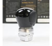 SDCDKLPEPT Gear Shift Knob Pomello del cambio automatico in pelle nera, leva del cambio per Toyota, per CHR, per CH-R 2018, 2019, 2020, 2021, 2022