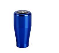 SDCDKLPEPT Gear Shift Knob Pomello del cambio manuale Tat per cambio manuale a 5 velocità, pomello del cambio in alluminio M8, M10, M12, leva del cambio da corsa(Blue)