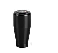 SDCDKLPEPT Gear Shift Knob Pomello del cambio manuale Tat per cambio manuale a 5 velocità, pomello del cambio in alluminio M8, M10, M12, leva del cambio da corsa(Black)