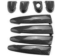 SDCDKLPEPT Maniglie esterne per portiere auto Copertura Per Maniglia Esterna A Portiera In Fibra Di Carbonio Per BMW Serie 1 2 3 4 E87 E90 E91 E92 E93 F30 Per X1 X2 X3 X4 X5 X6 LHD