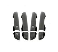SDCDKLPEPT Maniglie esterne per portiere auto Copertura per maniglia portiera auto con trama in fibra di carbonio/stile nero Per Civic LHD di decima generazione 2016-2020( B Carbon Texture)