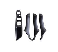 SDCDKLPEPT Maniglie Interne Per Portiere, Interruttori Alzacristalli E Finiture Per BMW F10/F11/F18 Serie 5 2010-2016 Gruppo Maniglia Interna Portiera( Black-4pcs)