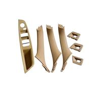 SDCDKLPEPT Maniglie Interne Per Portiere, Interruttori Alzacristalli E Finiture Per BMW F10/F11/F18 Serie 5 2010-2016 Gruppo Maniglia Interna Portiera( Beige-7pcs)