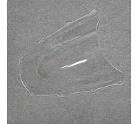 SDCDKLPEPT Parabrezza per Motocicletta per Aprilia Rsv1000 Rsv Mille 1000 2001-2003 Parabrezza in ABS Deflettori Antivento Anteriori Copertura Protettiva Parabrezza per Moto(Transparent)