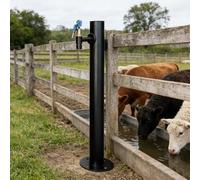 SDCFFC Rubinetto per Acqua da Esterno autoportante e bloccabile, Colonna d'Acqua Nera Resistente per Uso agricolo, Rubinetto antigelo per Bestiame, bovini, Ovini, fattorie e pascoli