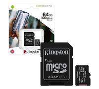 SDCS2 64GB CANVAS SELECT PLUS SCHEDA MICROSD 64 GB SDCS2-SCDS264GB KINGSTON