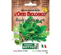Sdd O.Bio_Rucola Coltivata da Orto Semi, 0.02x15.5x10.8 cm