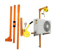 SDdPulse Gru di sollevamento del condizionatore d'aria con altezza di 50 FT e capacità di 400 libbre per installazione esterna, arancione-30m