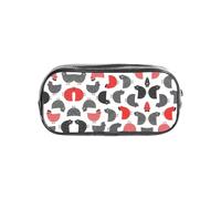 SDEGTHO Astuccio creativo con stampa di galline, trasparente, grande capacità, scomparto singolo, custodia protettiva per penne