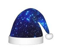SDEGTHO Galaxy Stars Baby Santa Toddler Cappello di Natale per Capodanno Party Copricapo Extra Addensare Pelliccia Classica