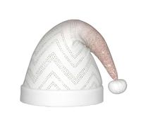 SDEGTHO Glittery Pretty Pattern Baby Santa Toddler Cappello di Natale Per Capodanno Festa Copricapo Extra Addensare Pelliccia Classica