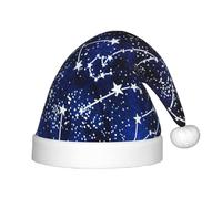 SDEGTHO Glow In The Dark Baby Santa Toddler Cappello di Natale Per Capodanno Festa Copricapo Extra Addensare Pelliccia Classica