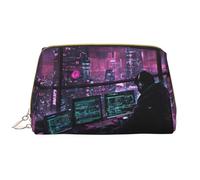 SDEGTHO Hacker Era - Piccola borsa per trucchi da viaggio, mini trousse per cosmetici, bianco, Taglia unica