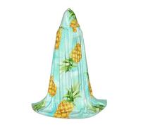 SDEGTHO Mantello con cappuccio alla moda ananas per adolescenti cosplay costume rinascimentale fiera gotica fantasy medievale abito