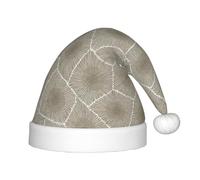SDEGTHO Petoskey Stone Baby Santa Toddler Cappello di Natale per Capodanno Party Copricapo Extra Addensare Pelliccia Classica