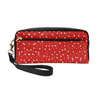 SDEGTHO Rosso E Bianco Polka Dots Donne Viaggio Trucco Sacchetto di Trucco Sacchetto Per La Borsa Da Toilette Portatile Accessori Organizer, Nero , Taglia unica