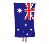 SDEGTHO Telo mare in microfibra con bandiera australiana ad asciugatura rapida, per viaggi, telo da piscina