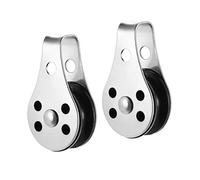 SDENSHI Carrucola per Puleggia in Acciaio Inossidabile 316 per Barca A Vela