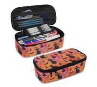 SdetYuia Astuccio per matite con gatto carino e grande capacità, astuccio rosa per bambini, adorabile astuccio per bambini in età prescolare contenitore portatile per ragazzi adulti uomini borsa Cion