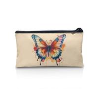 SdetYuia Astuccio per matite per bambini con fiori di Corgi, per ragazze e ragazzi, grazioso astuccio per 4, 5, 6, per bambini, per adulti e donne, astuccio per trucchi per tutti i giorni, Tie-Dye