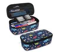 SdetYuia Astuccio per ragazze con panda carino e grande capacità, astuccio rosa per bambini in età prescolare casual astuccio per bambini astuccio personalizzato per ragazzi studenti borsa portamonete