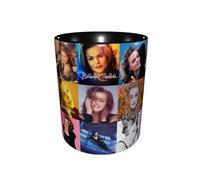 SdetYuia Belinda Singer Carlisle - Tazza da caffè in ceramica con manico, per tè caldo, caffè, altre bevande