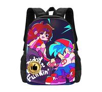 SdetYuia Fri-day Ni-ght Fun-kin Zaino Moda Stampato 3D Classica Borse da Viaggio Grande Capacità Leggero Zaino per Computer Portatile Anime Daypack Tracolla Regolabile Borsa per Uomo Donna, Fnf-46,