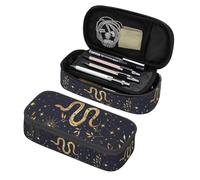 SdetYuia Grande astuccio per matite Kawaii con cactus, astuccio con scomparti con cerniera, astuccio per cancelleria per bambini, adolescenti, studenti, materiale scolastico, Tarocchi mistici Erbe