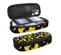 SdetYuia Olio su Tela Panda Matita caso Matita Holder caso Matita Pouch Pencil case Organized Pencil case Travel Pen case Big Pencil Pouch, Fiamma Piccola, 8.8"x1.7"x4.1", Set di zaini per la scuola