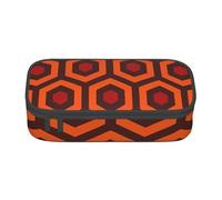 SdetYuia Shining Overlook - Astuccio portapenne di grande capacità, per adulti e cosmetici, Nero , 8.3"x3.7"x2", Astuccio