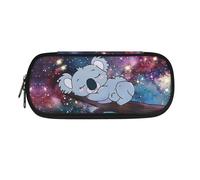 SdetYuia Simpatico astuccio per matite koala per ragazze 7-8 10-12 rosa astuccio per matite per bambini organizer portapenne grande capacità astuccio portapenne Kawaii studio cancelleria ritorno a