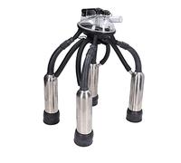 Sdfafrreg Set di Tazze di mungitura, Gruppo di mungitura per Mucche Portatile antiruggine Facile da Pulire per Macchina per Il Latte con Pompa a Vuoto