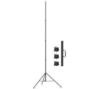 Sdfghj - Supporto per luce resistente, 500 cm, supporto per treppiede imbottito a molla, in acciaio metallico, per foto da studio, Speedlight, ad anello, per apparecchiature fotografiche