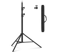 Sdfghj - Supporto per treppiede per fotografia leggera, 280 cm, in alluminio, ammortizzato a molla, con borsa per il trasporto, per refectors ritratto, softbox, ombrelli, sfondi, flash, 280 cm