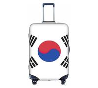 Sdfhu Bandiera della Repubblica di Corea Stampa Unica Copertura Bagagli Da Viaggio Lavabile Anti Graffio Valigia Protector per le Vacanze, bianco, X-Large