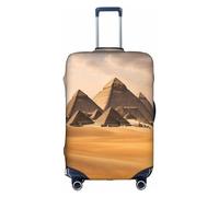 Sdfhu Pyramids of Egypt Print Unique Travel Luggage Cover Lavabile Anti Graffio Valigia Protector per Vacanze, bianco, X-Large