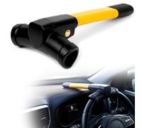 SDFSDEPIE Auto Blocca Volante per MG HS EHS PHEV, Bloccasterzo Barra T Dispositivo Antifurto Sicurezza Regolabile con 2 Chiavi Accessori Auto