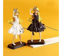 Sdfsed 22 cm Bakemonogatari Oshino Shinobu Figura PVC Statue Anime Figure Action Figure Collezione Modello Bambola Decorazione Giocattolo Regalo 2 pezzi