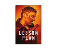 SDFUIJXCV Poster decorativo da parete su tela, motivo con lezioni di film, poster decorativo per camera da letto, poster decorativo moderno, per camera da letto, 60 x 90 cm