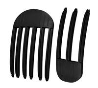 SDFWGG 2 Pezzi Clip del Volume per Capelli Pinze per Radici Senza Tracce Ideali per Acconciature Fluffy Styling con Phon Adatte a Capelli Corti e Lunghi (Nero)