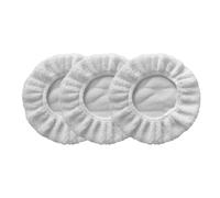 SDFWGG 3 Pezzi Lana d'Agnello Tamponi Lucidatura Auto per 220-250 mm Lucidatrice Auto Morbidi Pad in Microfibra per Lucidatrici Cura della Vernice Cera e Lucidatura