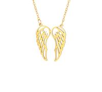 SDFXCDR Collana Uomo Collana Personalizzata Collane Hollow out Wing Design Moda Ciondoli Catena Girocollo Charms Collana per Le Donne Regalo del Partito